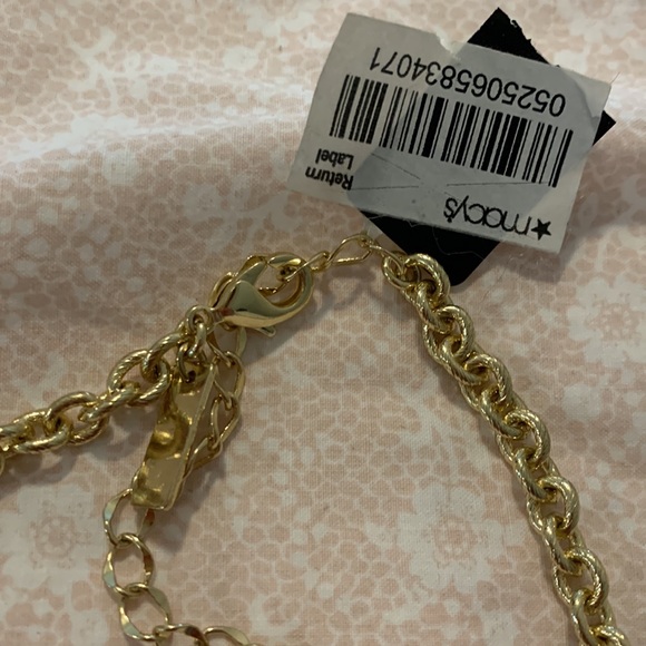 NWT INC International Concepts Hem Oval Necklace - Picture 3 of 3